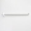 Hanging Hooks White Chrome Metal Display Hook Oval Tube