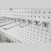 Metal Wire Supermarket Hooks Single Pegboard Hooks