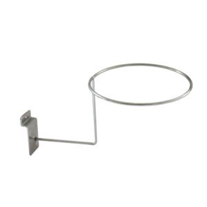 Metal Chrome Hat Display Rack for Slatwall