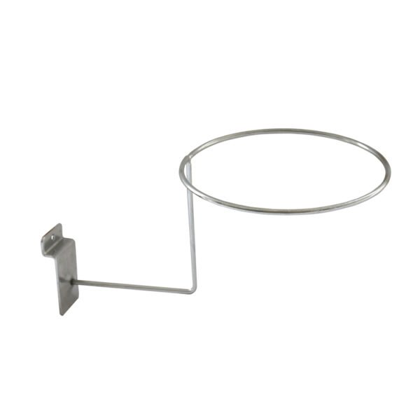 Metal Chrome Hat Display Rack for Slatwall