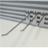 300mm Slatwall Display Hook-Chrome Slat Wall Display