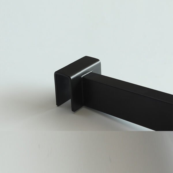 Metal Chrome Black Display Hook Hanging Display for Rectangle Tube