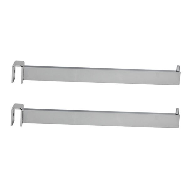 Metal Chrome Black Display Hook Hanging Display for Rectangle Tube
