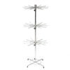On Sale Metal Chrome 5 Layers DVD Display Rack
