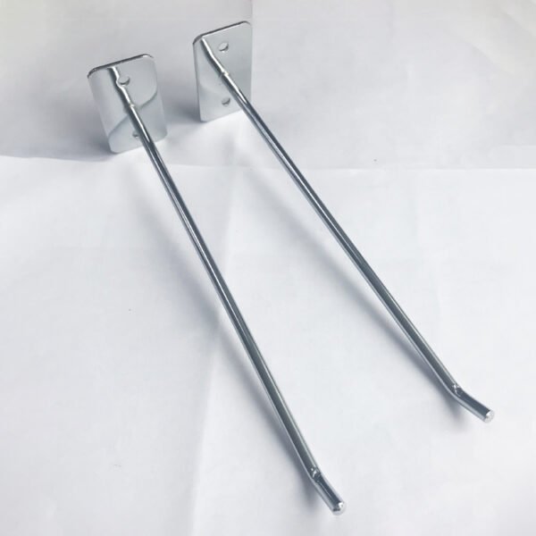 Wall-mounted Clothes Hanging Sloping Display Arm Hooks