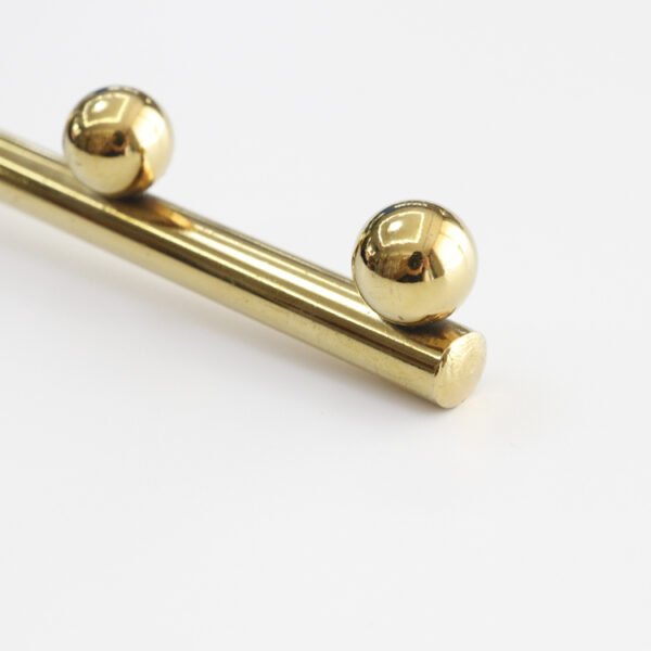 Gold Display Hook Oval Tube Shelf Metal Hanging Hooks