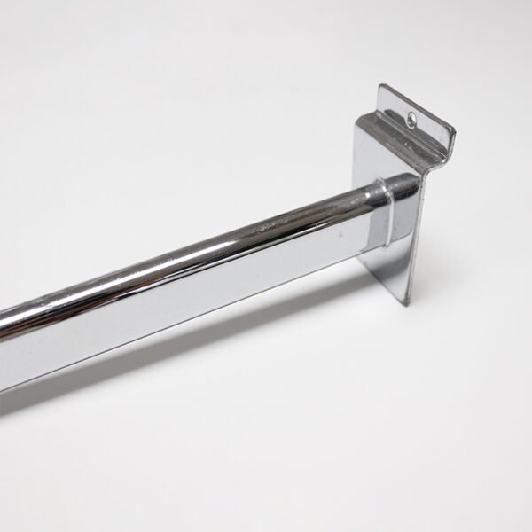 Metal Chromed Slotted Channel Display Handrail