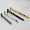 Metal Chrome Commercial Hooks Coat Display Hook for Slotted Channel