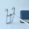 Metal Plated Supermarket Display Hook Chrome Metal Gridwall Hook