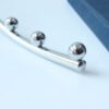 Slatwall Display Hook | 6mm Chrome Wire Hook with 7 Balls