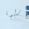 Pegboard Hooks Three Wires Goods Display Hanger U Hook With Price Tag