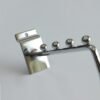 Metal Chrome Display Slatwall Hook with 3 Layers