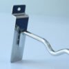Metal Chrome Wave Shaped Display Slatwall Hook
