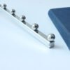 Metal Chrome Waterfall Slatwall Hooks Square Tube Hook