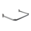 Metal Chromed Slotted Channel Display Handrail