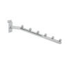 Chrome Color Display Hook Wire Slatwall Hook With 8 Balls