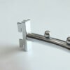 Metal Wire Clothes Hooks Slotted Channel Wall Mount Display Hooks