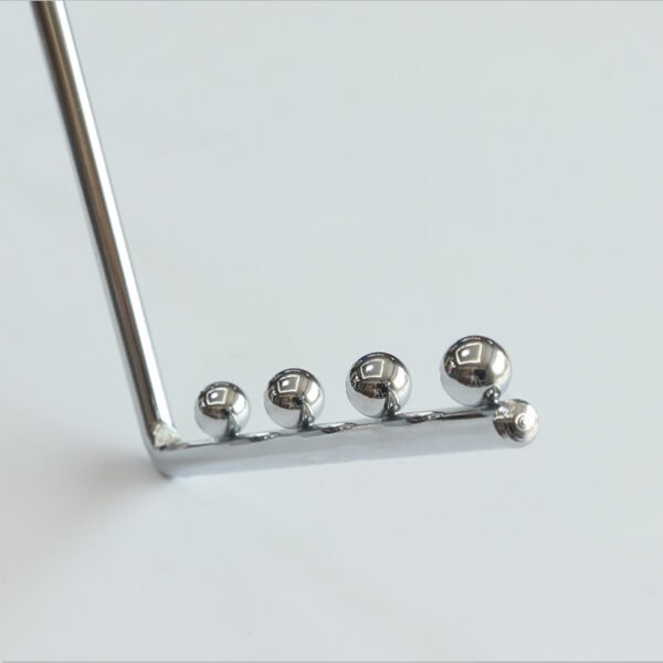 Metal Chrome Display Slatwall Hook with 3 Layers