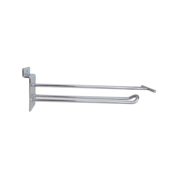 Chrome Slatwall Display Hooks