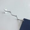 Metal Chrome Display Slatwall Hook with 3 Layers