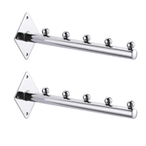 Metal Wall Mounted Waterfall Display Hook with Balls