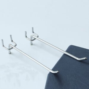 Shelf Pegboard Wire Chromed Metal Rack Hanging Metal Display Hook