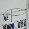 Metal Chrome Hat Display Rack for Slatwall
