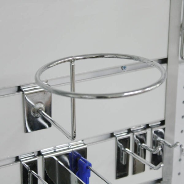 Metal Chrome Hat Display Rack for Slatwall