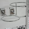Metal Chrome Hat Display Rack for Slatwall