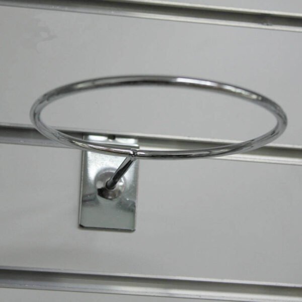 Metal Chrome Hat Display Rack for Slatwall