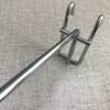 Metal Plated Supermarket Display Hook Chrome Metal Gridwall Hook