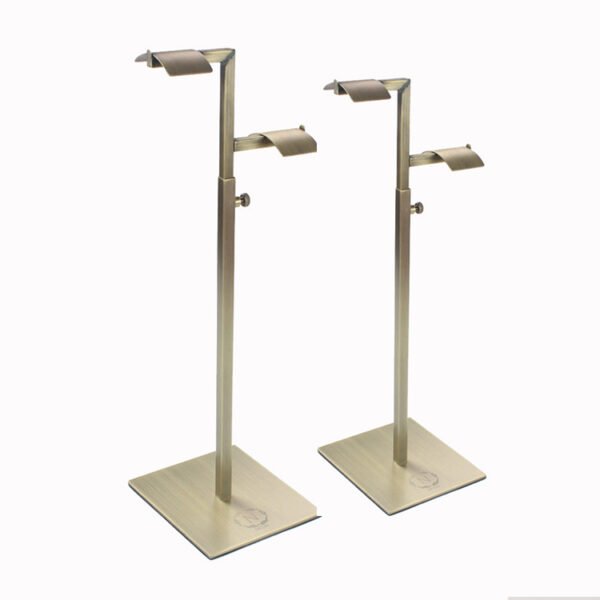 Matte Silvery Handbag Rack for Bag Display