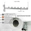 Metal Slatwall Gridwall Display Pegboard Accessories