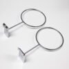 150mm Metal Chrome Gridwall Hat Display Rack