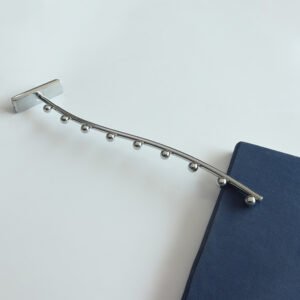 Metal Wire Clothes Hooks Slotted Channel Wall Mount Display Hooks