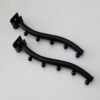 S-Shape Spherical Display Hook Chrome Plated Metal Slatwall Hook