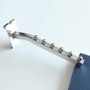 Clothes Hangers Gridwall Metal Mesh Hook With Ball Pins