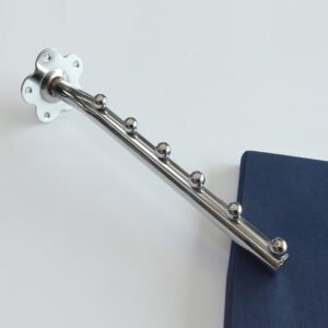 Metal Hanging Hook Chrome Metal Wire Wall Mounted