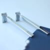 Chrome Metal Slatwall Shelf Brackets for Supermarket Store