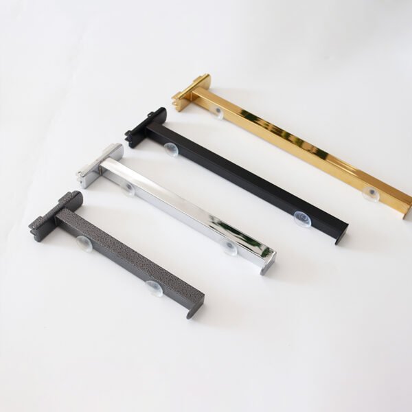 Metal Chrome Commercial Hooks Coat Display Hook for Slotted Channel