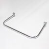 Metal Chromed Slotted Channel Display Handrail