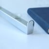 Chrome Metal Glass Bracket with Sucker