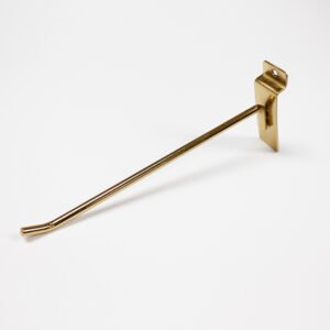 Gold Color Slatwall Display Hooks