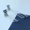 Chrome Slatwall Display Hooks