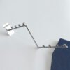 Metal Chrome Display Slatwall Hook with 3 Layers