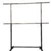 Custom Metal Clothing Rack | Dress Display Stand for Fashion Boutiques