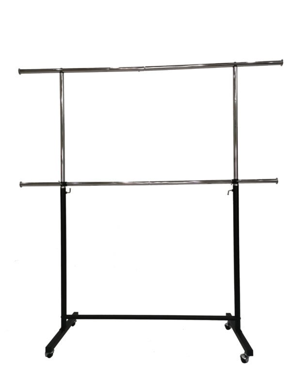 Custom Metal Clothing Rack | Dress Display Stand for Fashion Boutiques