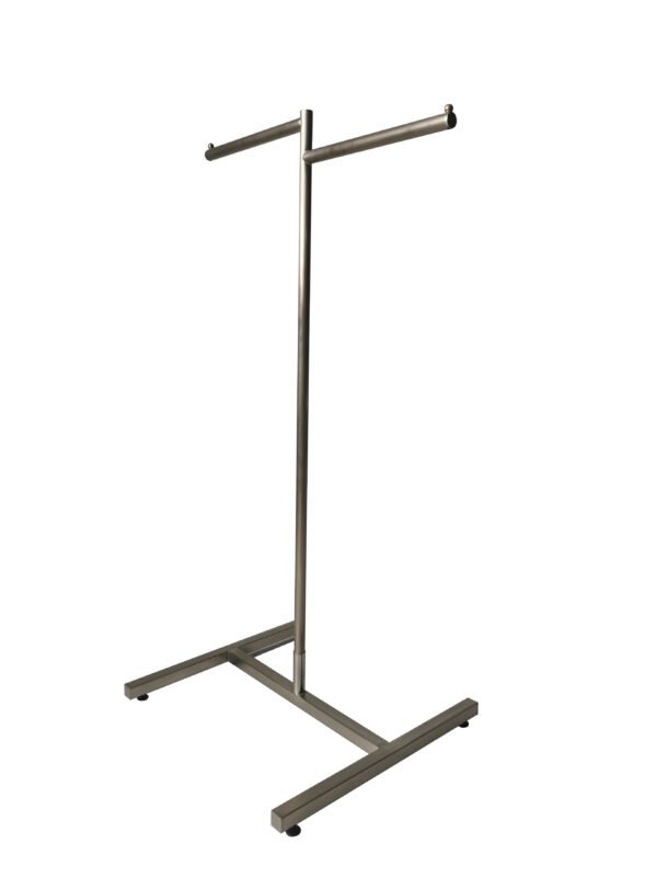 Boutique Clothes Shelf | Metal Display Rack for T-Shirts and Apparel