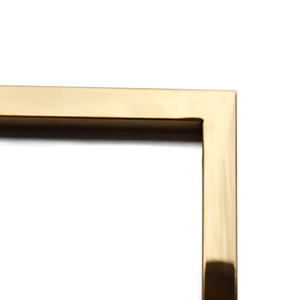 Gold Metal Bag Rack | Wall-Mounted Display Stand for Boutiques