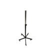 Chrome Round Rotating Rack | Iron Garment Display for Retail & Boutique